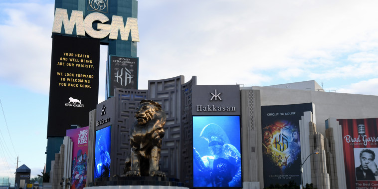 The MGM Grand Hotel & Casino in Las Vegas