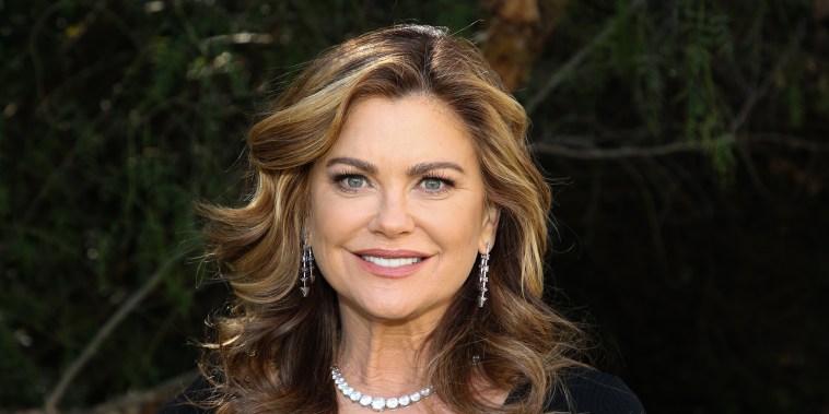 Kathy Ireland visits Hallmark Channel's "Home & Family" at Universal Studios Hollywood 