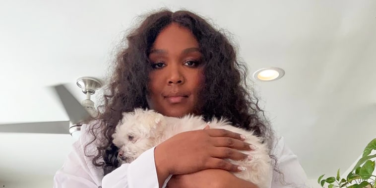 Lizzo and her dog