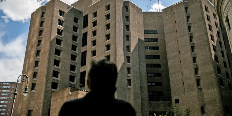 The Metropolitan Correctional Center in New York City where financier Jeffrey Epstein was found dead.