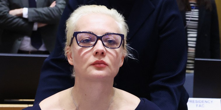 Navalnaya accused Russian president of killing her husband and vowed to continue his work, three days after he died in a Russian Arctic prison. 