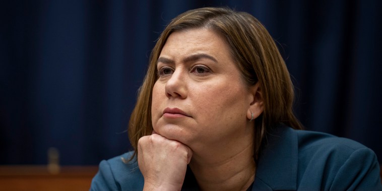 Rep. Elissa Slotkin, D-MI, at a hearing in Capitol Hill on July 18, 2023.