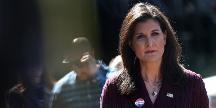 Nikki Haley after voting in the South Carolina Republican primary in Kiawah Island, S.C.