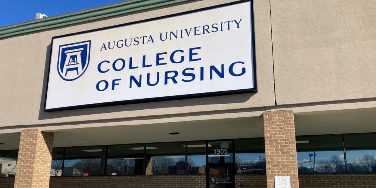 La escuela de Enfermería en la universidad de Augusta, en Athens, Georgia, el 23 de febrero de 2024.