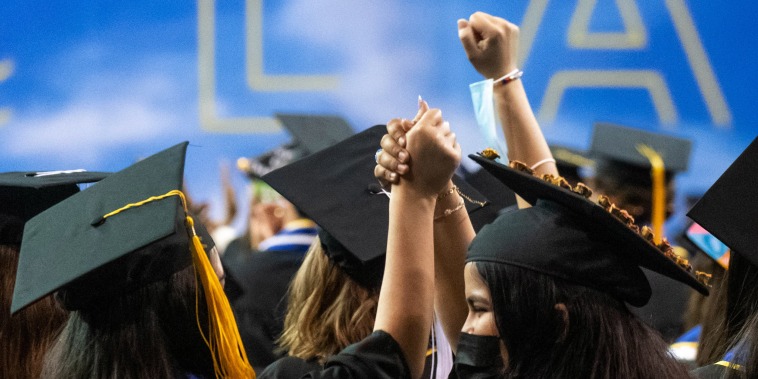 2022 graduation ceremony at UCLA