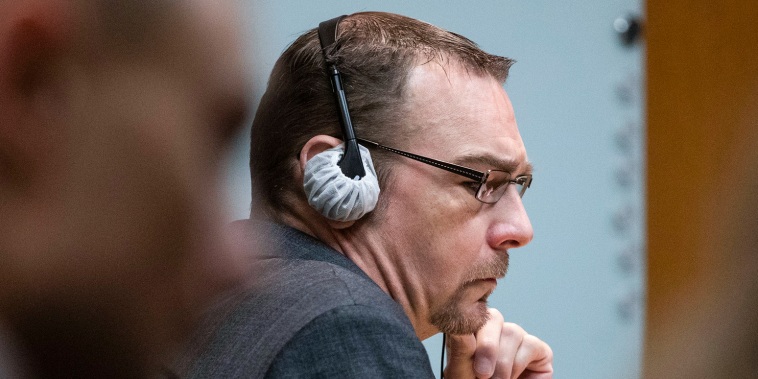 James Crumbley sits in Oakland County Circuit Court