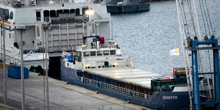 The second vessel from World Central Kitchen.