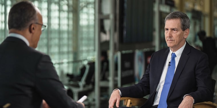 Federal Aviation Administration Administrator Michael Whitaker speaks to Lester Holt in an exclusive interview with NBC News.