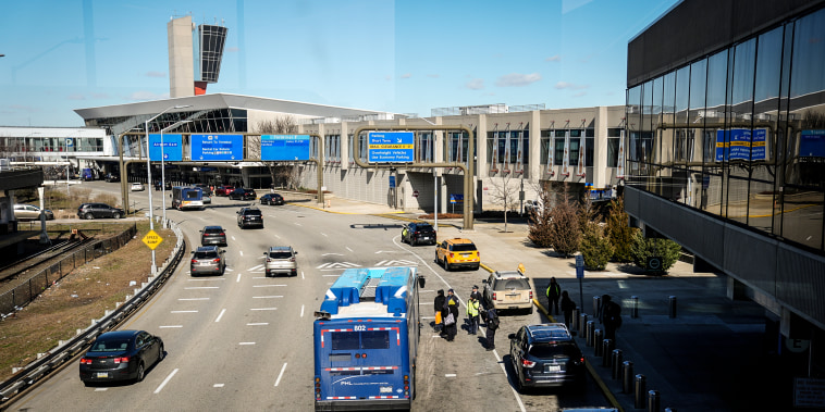 Philadelphia International Airport in Philadelphia on Feb. 16, 2024.