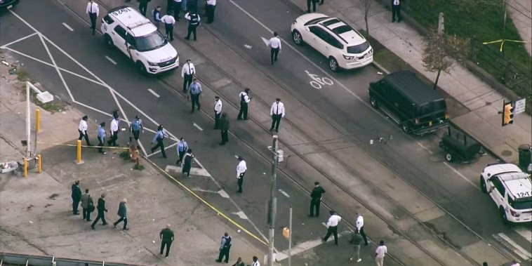 A shooting during a large Ramadan event in West Philadelphia Wednesday afternoon prompted a massive police presence, sources told NBC1 Philadelphia.