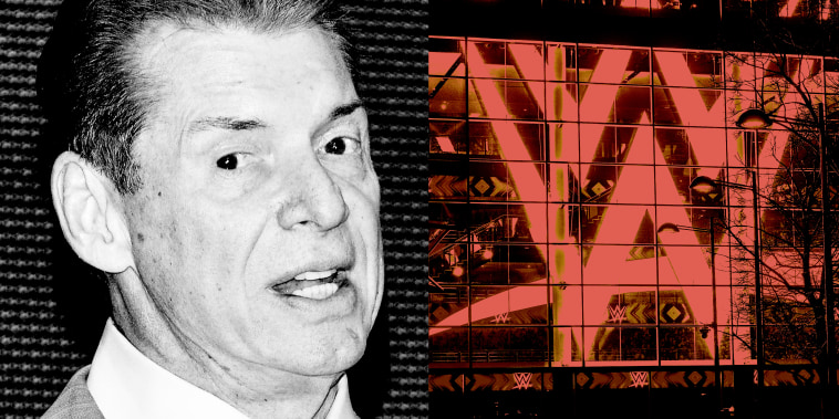 Photo Illustration: Vince McMahon and WWE Headquarters