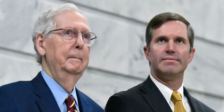 Mitch McConnell, Andy Beshear