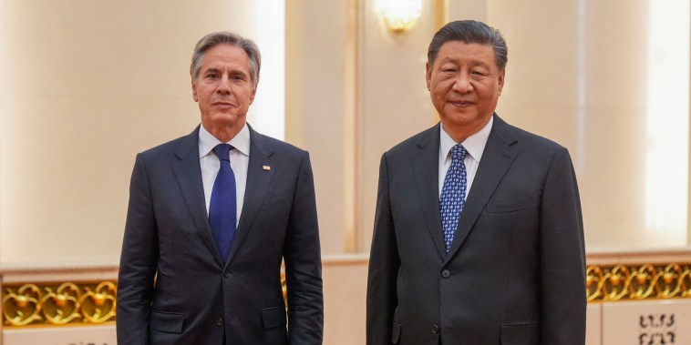 Blinken meets with Xi in Beijing