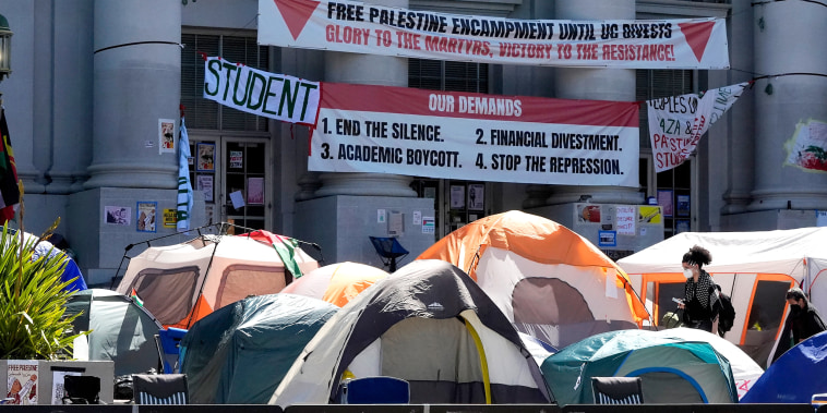 Israel Palestinians Campus Protests UC Berkeley
