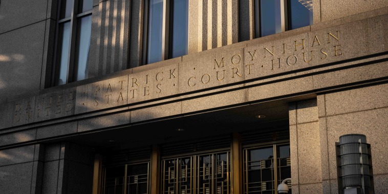 The Daniel Patrick Moynihan United States Courthouse in New York on Tuesday, Oct. 3, 2023.