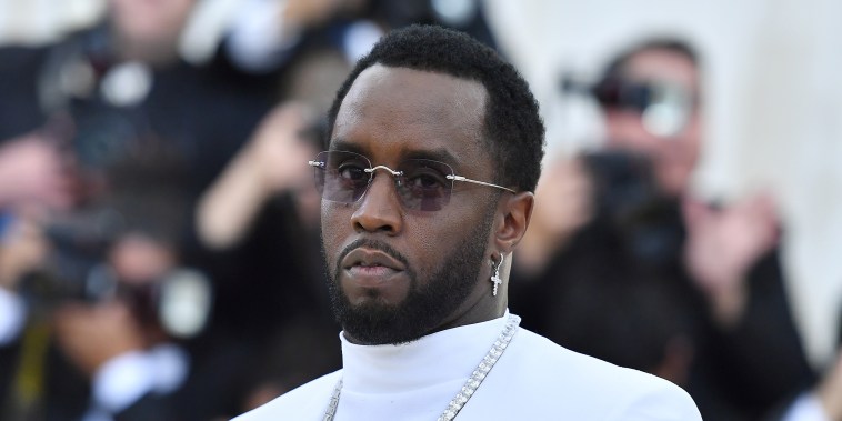 Sean "Diddy" Combs arrives for the 2018 Met Gala.