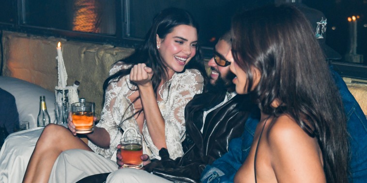 Kendall Jenner, Bad Bunny and guests at the Après Met 2 Met Gala after-party on May 6, 2024 in New York.