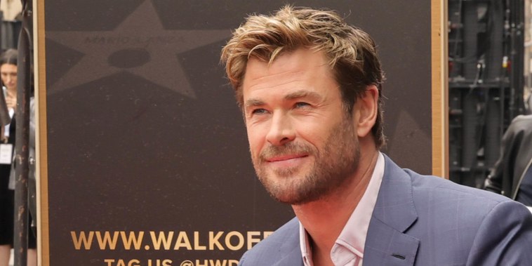 Chris Hemsworth Honored With Star On The Hollywood Walk Of Fame