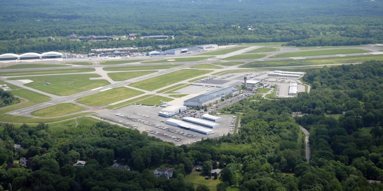 Small airport in New York.