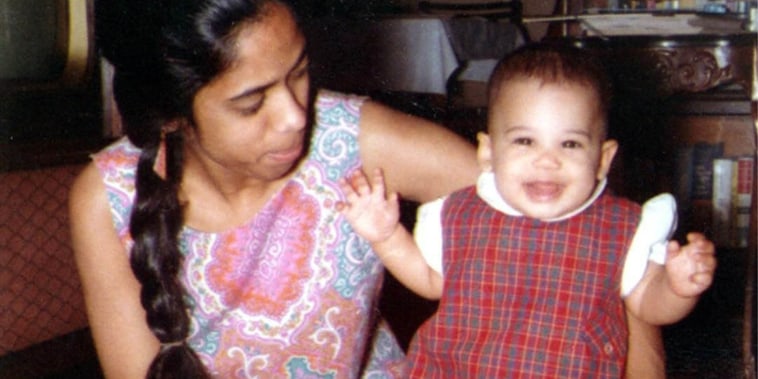 Kamala Harris and her Mother, Shyamala