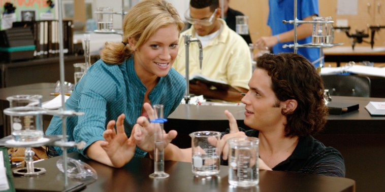 John Tucker Must Die with Brittany Snow and Penn Badgley, 2006.