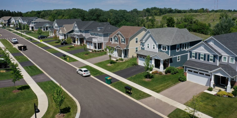 A subdivision in Hawthorn Woods, Ill.