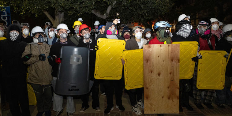 Pro-Palestinian encampment at UCLA