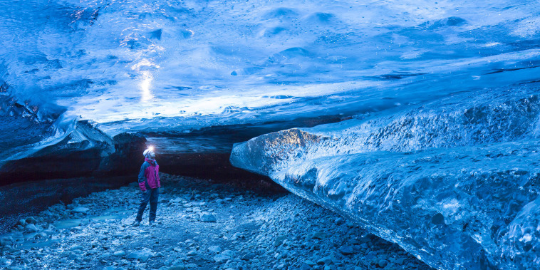 Ice cave collapse in Iceland kills 1 tourist, and 2 are still missing