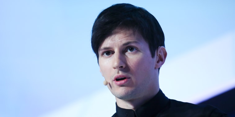 Telegram Chief Executive Officer Pavel Durov