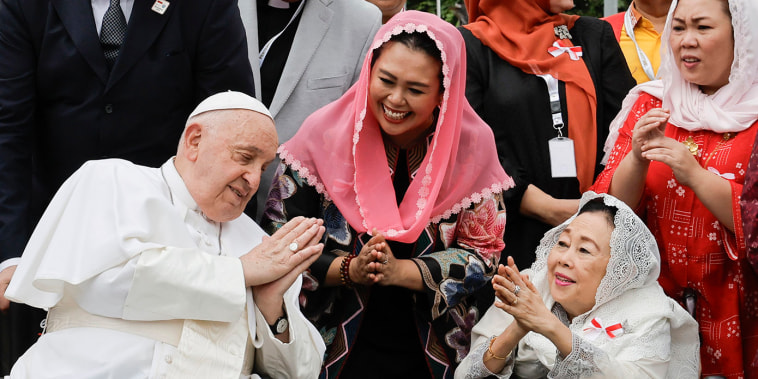 Pope Francis in Indonesia