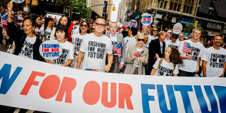 Fashion For Our Future March.