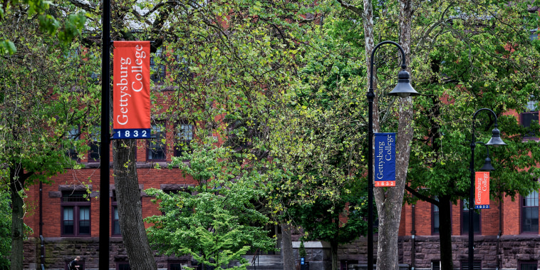 Gettysburg College campus.