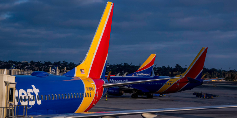 Southwest Airlines planes.