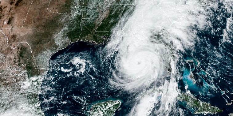Hurricane Helene on Sept. 26, 2024