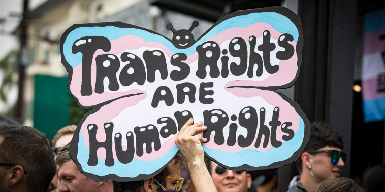 Drag March For Trans Rights