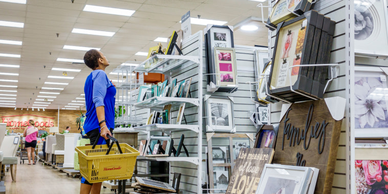 Florida, Stuart, HomeGoods, customer shopping.