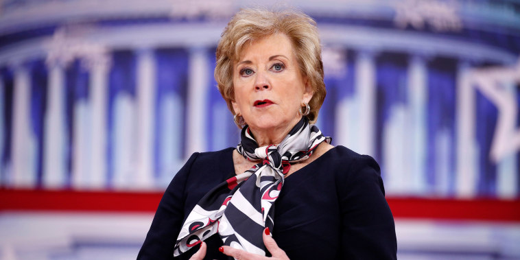 Linda McMahon politics political