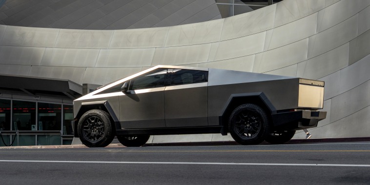 A Tesla Cybertruck In Los Angeles