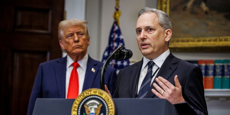 Donald Trump and David Sacks.
