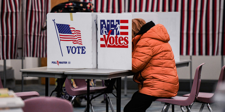 Voters Cast Ballots In 2024 New Hampshire Primary