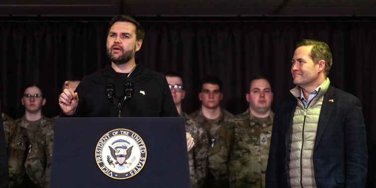 Image: Vice President JD Vance Visits US Military Base In Northern Greenland