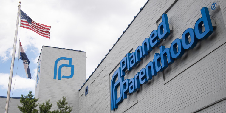The outside of the Planned Parenthood Reproductive Health Services Center