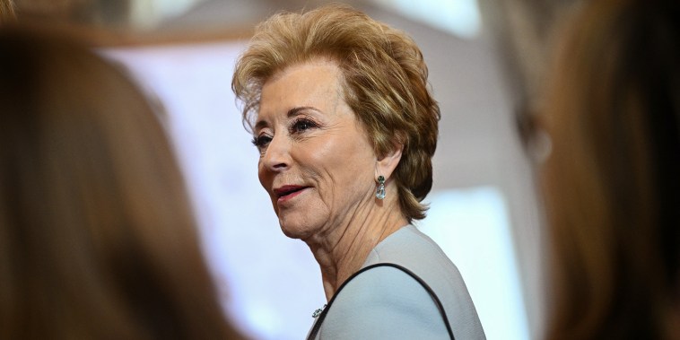 Linda McMahon speaks