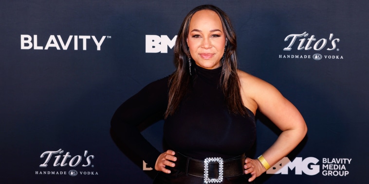 Morgan DeBaun poses with her hands on her hips