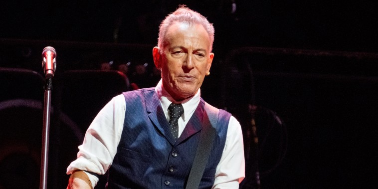 Image: Bruce Springsteen And The E Street Band Perform At The Co-op Live manchester
