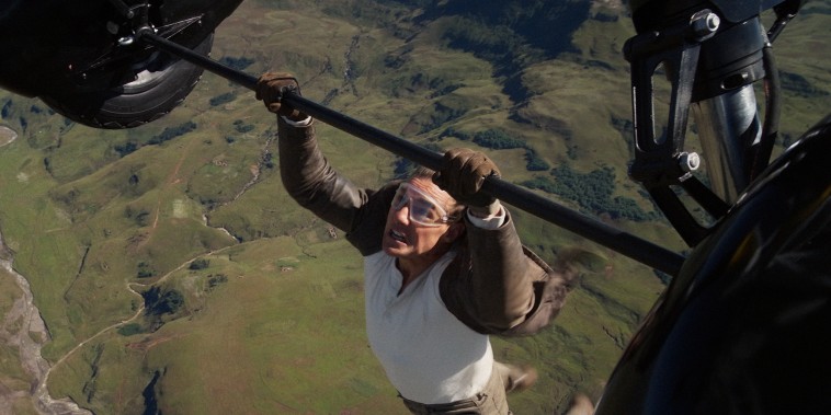 Tom Cruise as Ethan Hunt in "Mission: Impossible - The Final Reckoning."