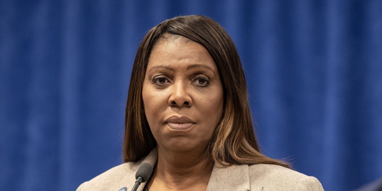 New York State Attorney General Letitia James.