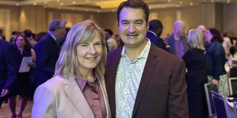Minnesota state Rep. Melissa Hortman and her husband, Mark.