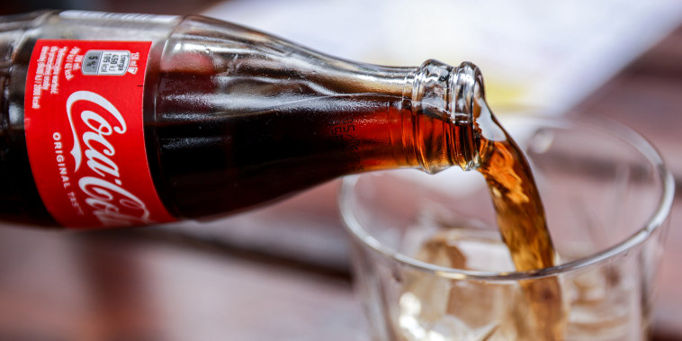 Coca-cola bottle.
