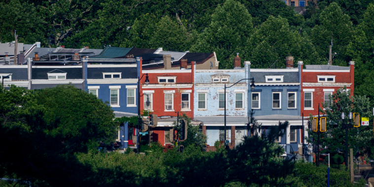 Row Houses In Washington DC